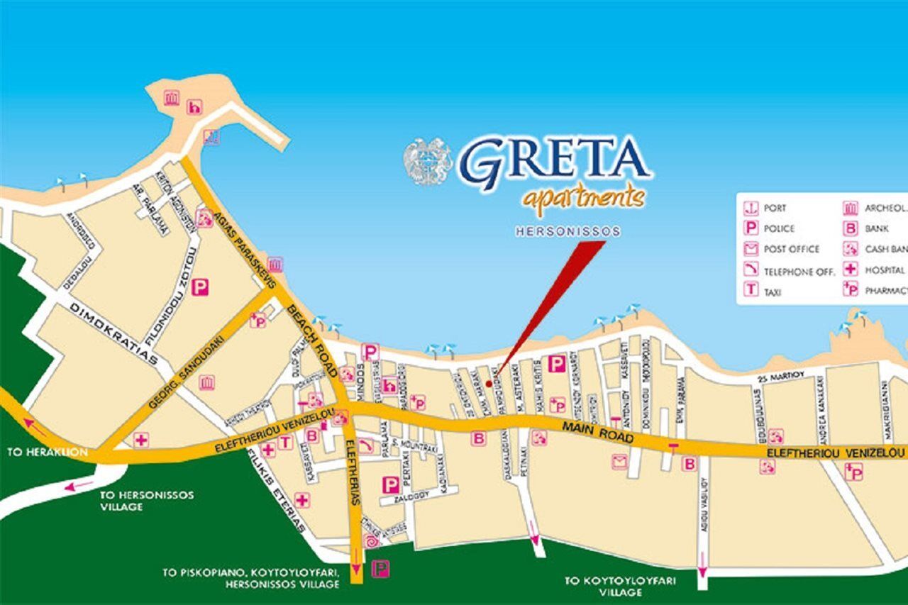 Greta Apartments Limenas Chersonisou Exterior foto